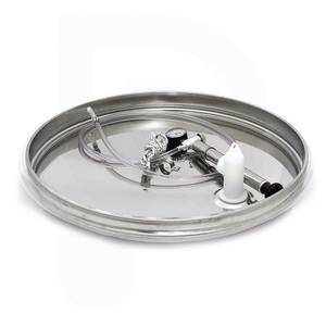 Jäsningskärl 35L med luft-flytlock rostfritt stål