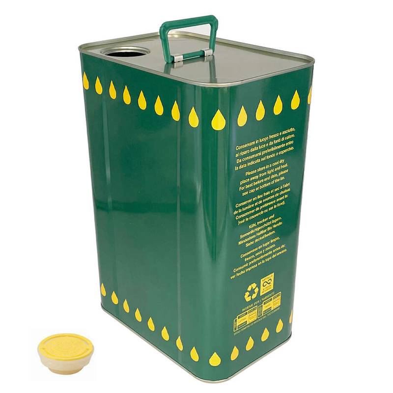 Blechkanister 25L für Olivenöl (1 Stück)
