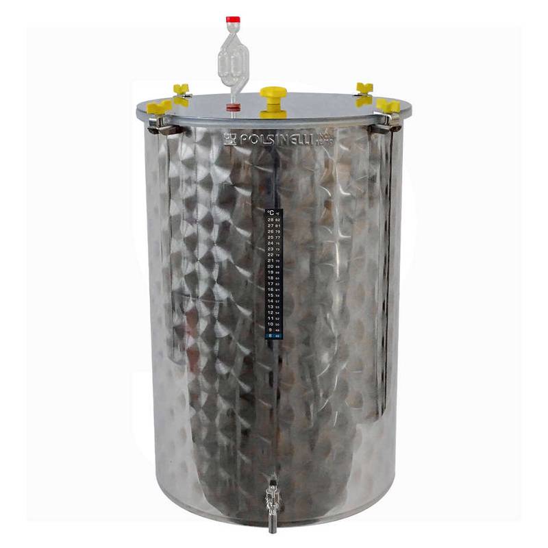 Fermentacijos bakas 200L nerūdijantis