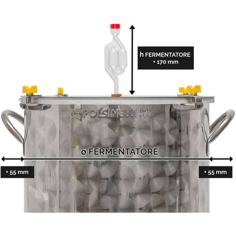 Kotipanimosarja 35/25L DIY ruostumaton teräs