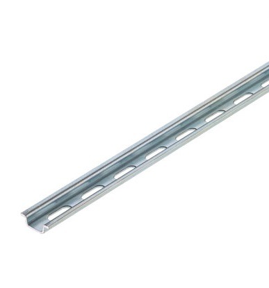 din-latt perforeeritud TS 15X5mm/LL 2M/ST/ZN 2m