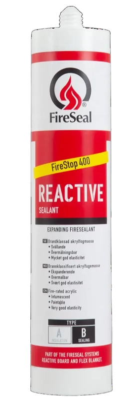 FireStop 400 akrüül 310ml Valge (15tk kastis)