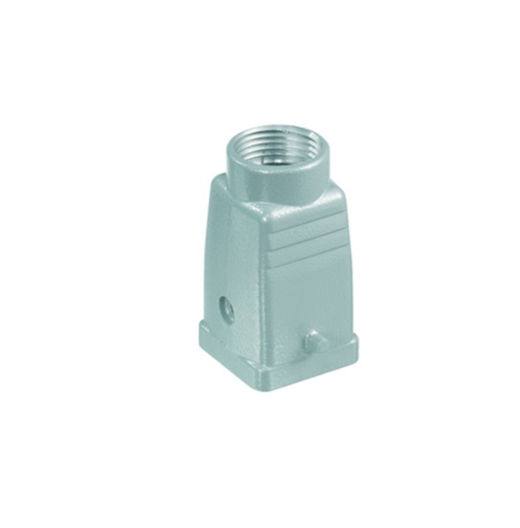 HDC 04A TOLU 1M16G HDC korpused, suurus: 1,  IP65, kaablisisend ülalt, pistiku korpus, külgmine lukustusklamber alumisel küljel, standardne, kaablisisendi suurus: M 16