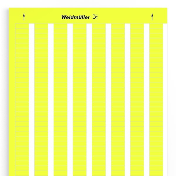 Markeering LM MT300 18/6.5 GE LaserMark, 6.5 x 18 mm, kollane