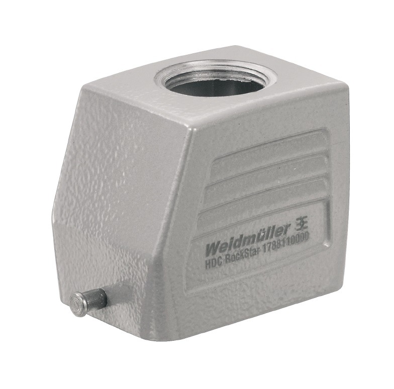 HDC 06B TOLU 1M20G HDC korpused,3 ,IP65, kaablisisend ülalt, pistiku korpus, otsalukuga klamber, alumine külg, standardne, kaablisisendi suurus: M 20