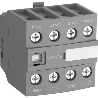 CA4-22E abikontakt ette 2NO/2NC AF26...AF96-30-00, AF09…AF80-40-00, AF09…AF80-22-00
