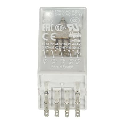 CR-M230AC4 4c/o, A1-A2=230VAC, 250V/6A