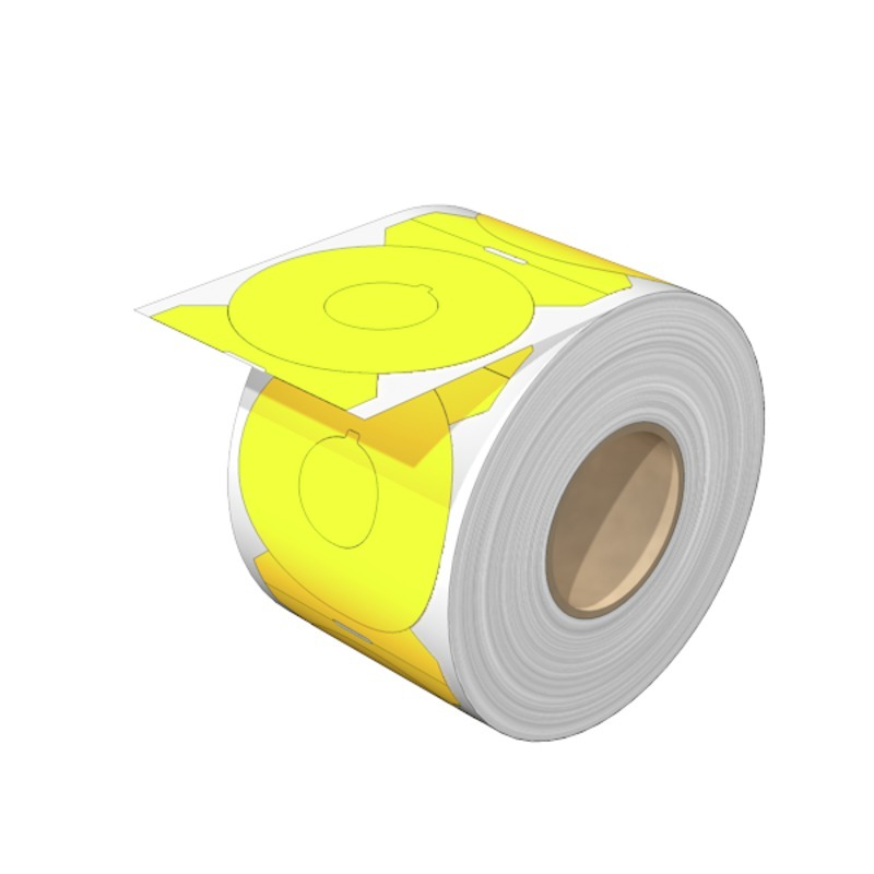 markeering seade SM DIA 60-22 MM GE kollane(450tk rullis)