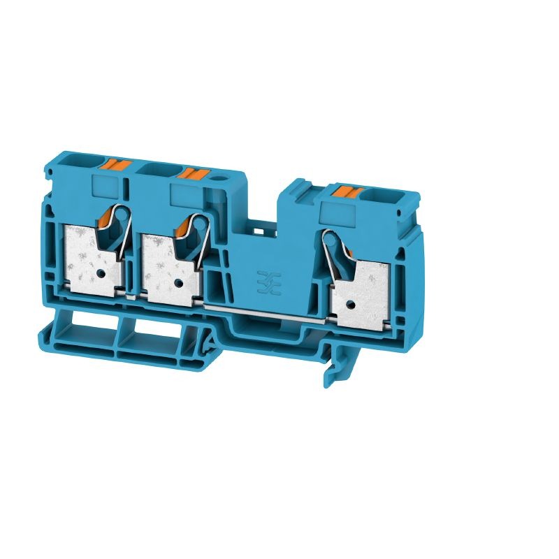 A3C 16 BL Riviklemm, Push IN, sinine, A-seeria, 16 mm², 1000 V, 76 A