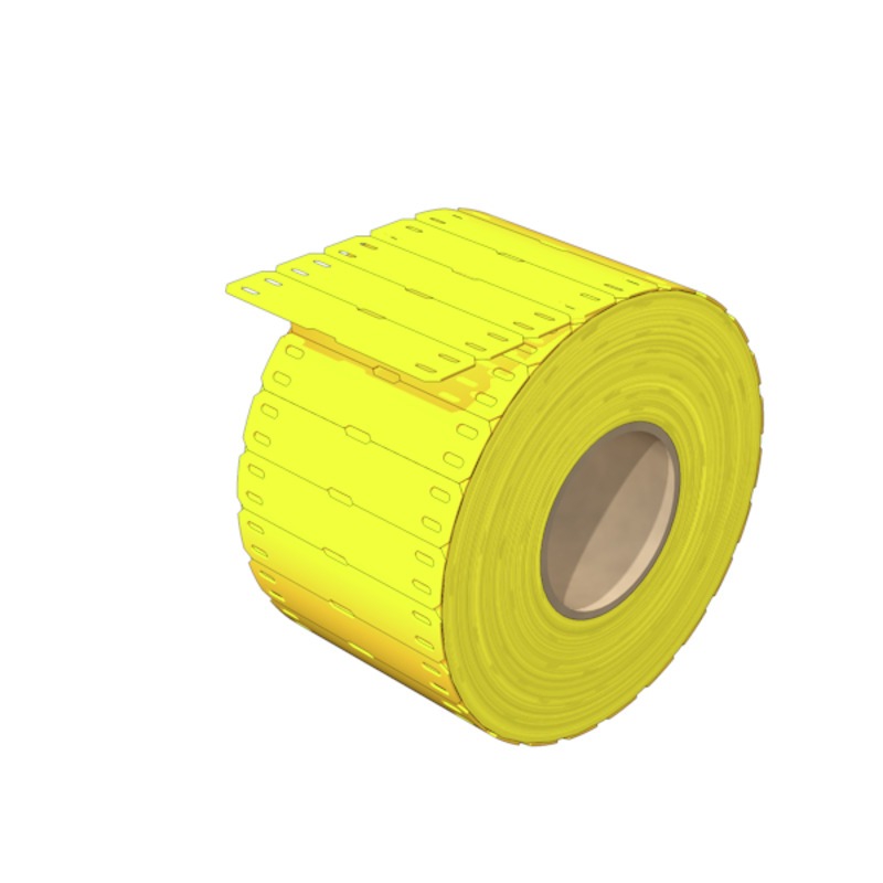 SFX-VT 11/60 MM GE UV SlimFix, juhtme- ja kaablimarkerid, 7-40 mm, 60 x 13 mm, kollane