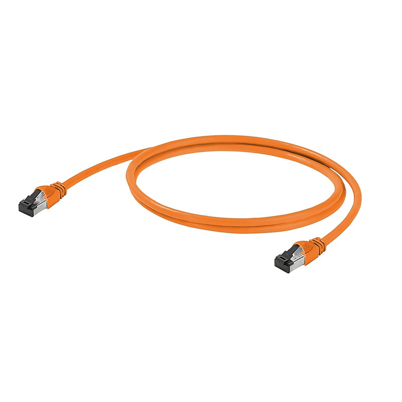 IE-C5ES8VO0005N40N40-O-K6KV Patch-kaabel, RJ45 IP30 (ühendatud), RJ45 IP30 (ühendatud), Cat.5 (ISO/IEC 11801) / Cat.5e (TIA T568-B), PVC, 0,5 m, , sirge, 6 kV