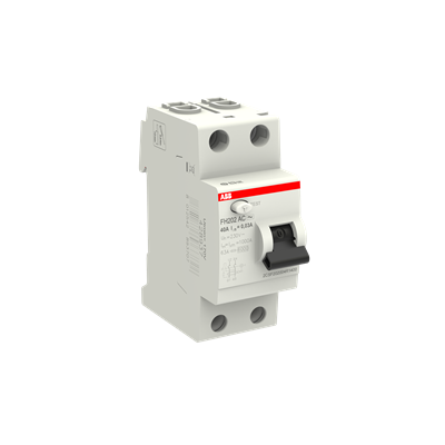 FH202AC-40/0.03 rikkevoolukaitse AC-tüüp, 2P, 40A, 30mA ABB                