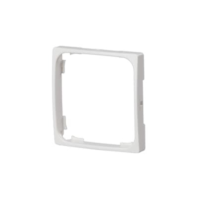 2519-B55 1-ne adapterraam Jussi seeria toote sobitamiseks Basic55 seeriasse, alpivalge