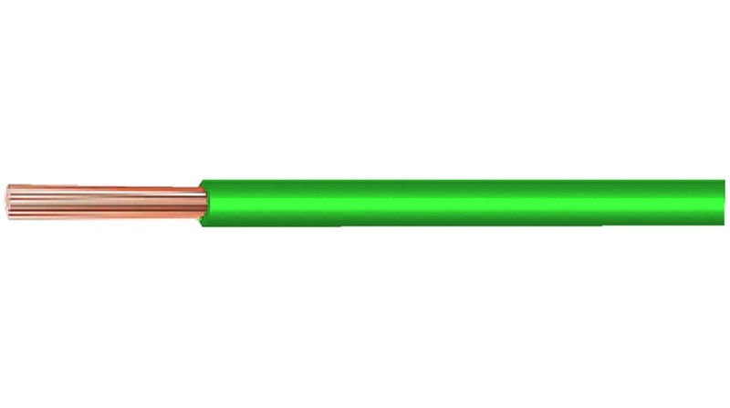 Juhe; UL1007,UL1569; stranded; Cu; 22AWG; green;