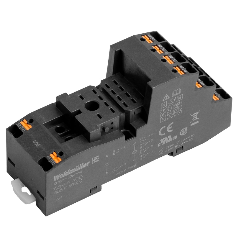 CSM P 4CO CRM releepesa, 2CO/4CO, 8 A,  PUSH IN