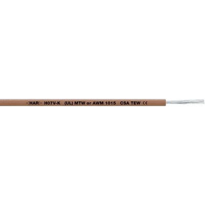 Juhe UL(MTW)-CSA-HAR Style 1015 2,5mm2/AWG14, pruun
