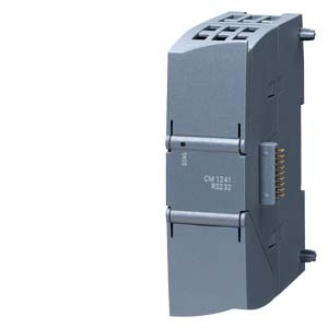 SIMATIC S7-1200, sidemoodul CM 1241, RS232, 9-pooluseline D-sub (pin), toetab vabaporti