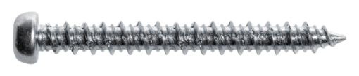 Betoonikruvi ümarpea 6,3x40 TX Zn (25/tk pakk) puur Ø 5mm