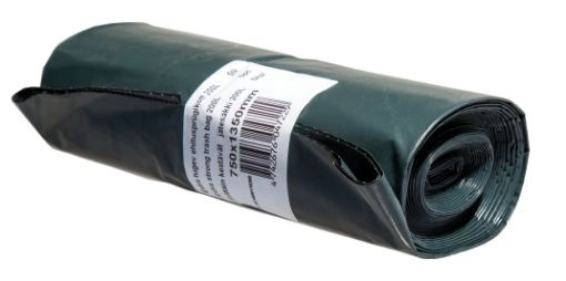 Extra ehitusprügikott 100l 5tk must+roheline/LDPE