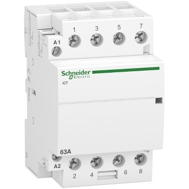 iCT63A 4NO 220/240Vac 50 HZ kontaktor