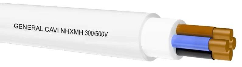 PAIGALDUSKAABEL NHXMH-J 5G2,5 B150 Cca valge