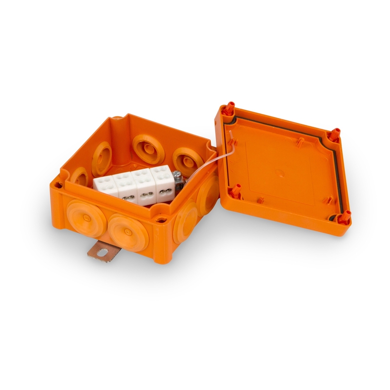 Tulekindel harukarp hargnemisklemmid 4X1.5-6MM² E90 VULCANO 100x100mm