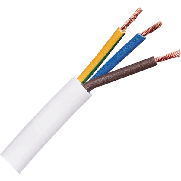 H05Z1Z1F 4G0,75 valge HF paindkaabel trumli Cca