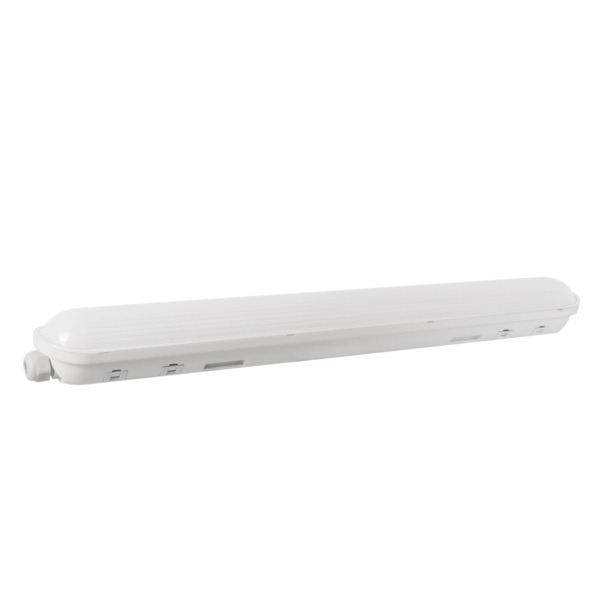 LED armatuur 21W 2100lm 100lm/w 4500K IP65 590x72x61mm piimjas