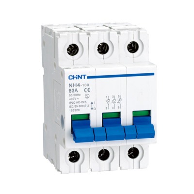 PEALÜLITI CHINT NH4-125 0-1 3P 63A 415V