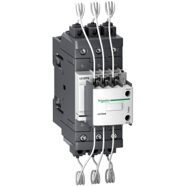 Kondensaatori kontaktor, Tesys Deca, 40kVAR 400/415V 50Hz, 230V AC 50/60Hz mähis, EverLink BTR kruviklemmid