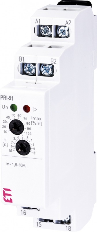 Voolu jälgimise relee, 1,6-16A