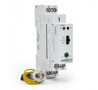 TWR1 1-100LX IP20 1NO 16A 230V ANDURIGA HÄMARALÜLITI DIN LIISTULE