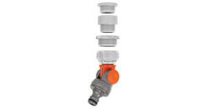 Kraaniliitmik nurgaga 1"- 1/2"