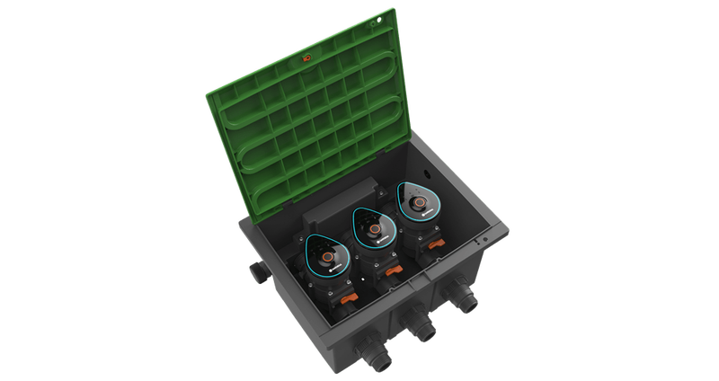 Kastmiskomplekt V3-karp + niisutusklapid 9V Bluetooth