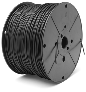Piirdekaabel Heavy Duty, 150m 3,4mm, must