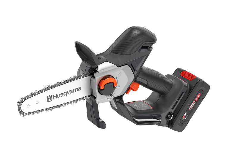 Husqvarna Oksasaag Aspire™ P8X-P4A + laadija ja aku kompl.