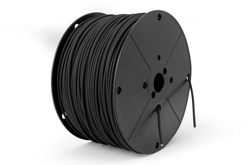 Piirdekaabel Premium, 150m 5,5mm, must