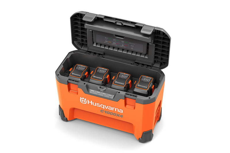 Husqvarna 40-C1000X4 laadimisjaam + B220X+2*B330X+B540X