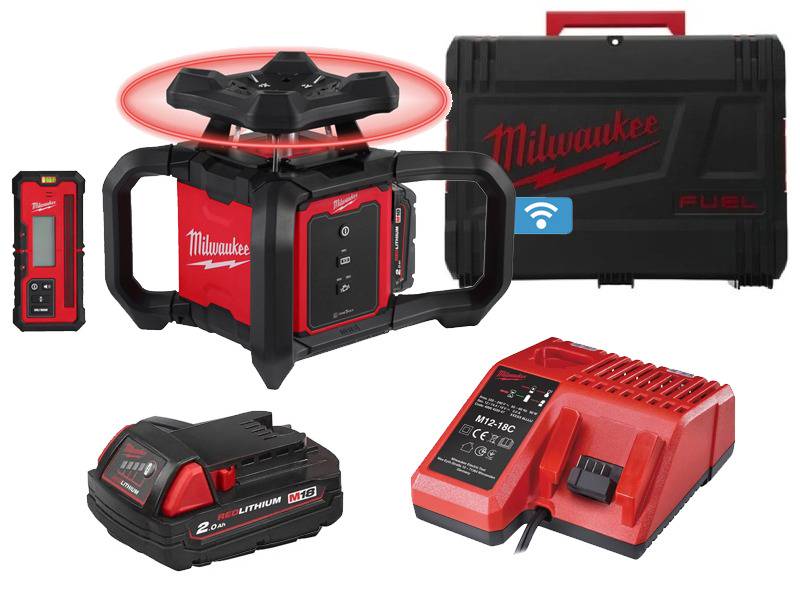 Milwaukee pöördlaser M18 RLOH600-201C 