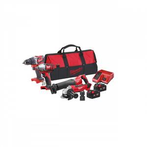 Milwaukee akutööriistade komplekt  M18 CBLPP4B-502B