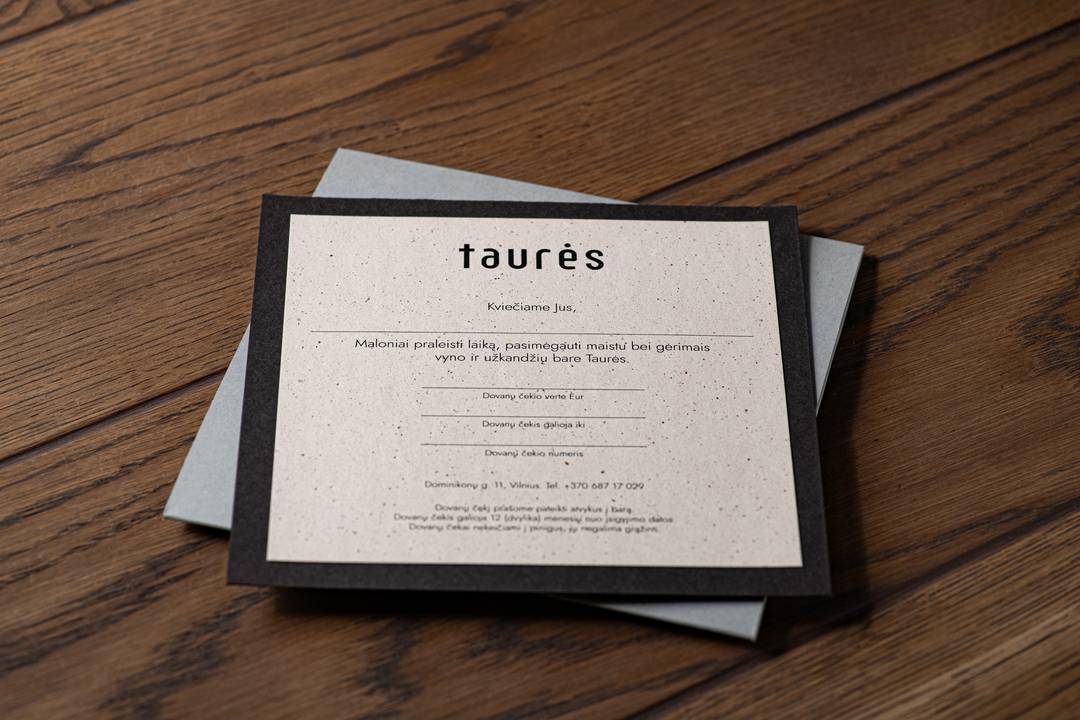 Taurės voucher image