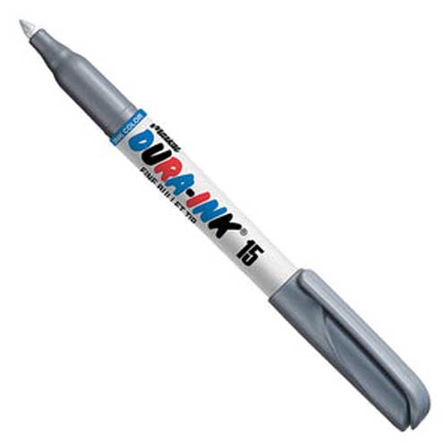 MARKER DURA INK 15 SILVER  096027