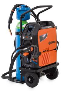 MASTER M 323 GM 3f-400V 320A + Gxe 305W 5m käpaga vedelikjahutusega komplekt käruga: manual MIG, synergic MIG, MMA, (dc) lift TIG thumbnail