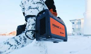 Minarc M 223P Auto 220A (Pulse/Synergic/manual) GM komplekt koos GXe 223G 3m euroliitega käpaga, gaasivoolikuga ja õlarihmaga thumbnail