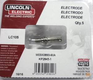 Электрод Lincoln Electric LC105 (упаковка из 5 шт.) KP2845-1 W03X0893-60A thumbnail