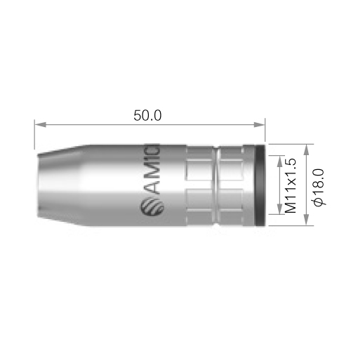 Gaasidüüs M1 koonus FI 10,5