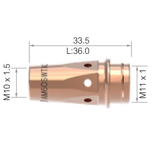 Tip Holder M6OSW 32,5mm