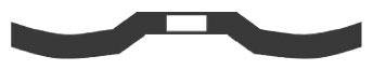 STAINLESS STEEL VISIBILITY GRINDING DISC 125X4X22.23MM FLEXOVIT MEGA-VIEW