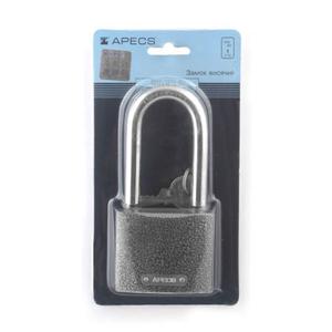 Padlock APECS PD-01 63L, 3 keys, BLISTER