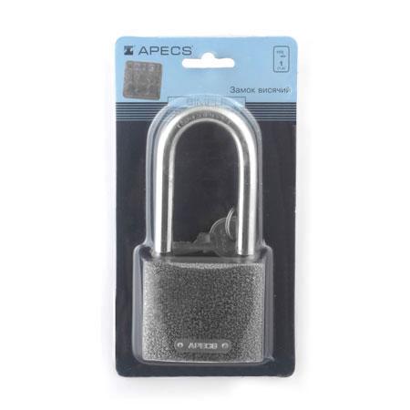 Padlock APECS PD-01 63L, 3 keys, BLISTER